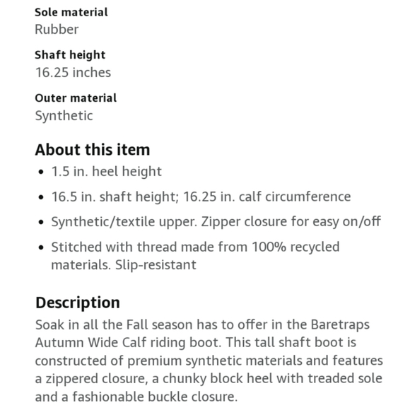 🆕⭐BareTraps black tall riding moto boots - Picture 12 of 12